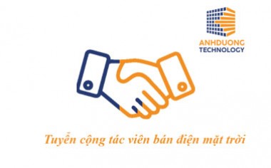 Tuyển cộng tác viên bán hàng điện mặt trời