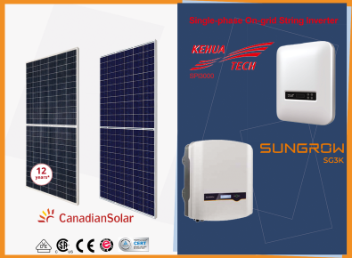 Hệ 3Kwp NLMT - Tiêu chuẩn